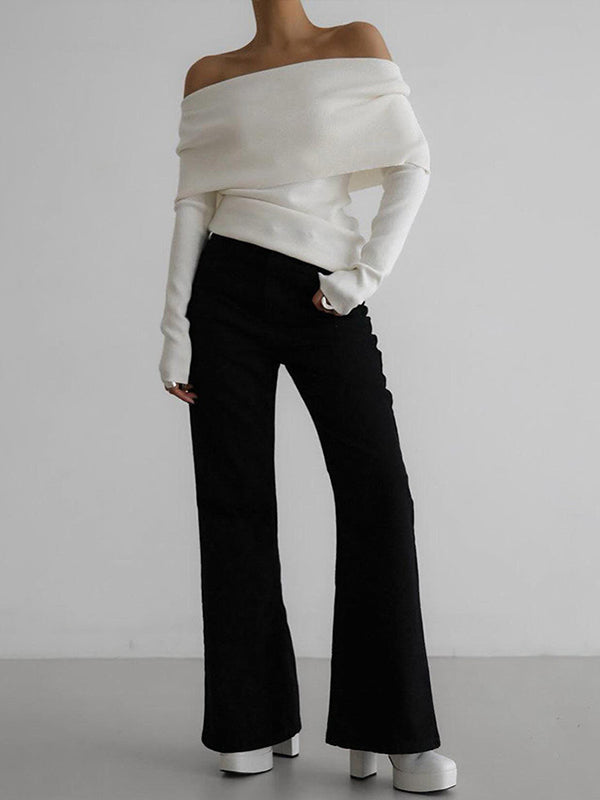 Erica | Suéter Elegante con Hombros Descubiertos