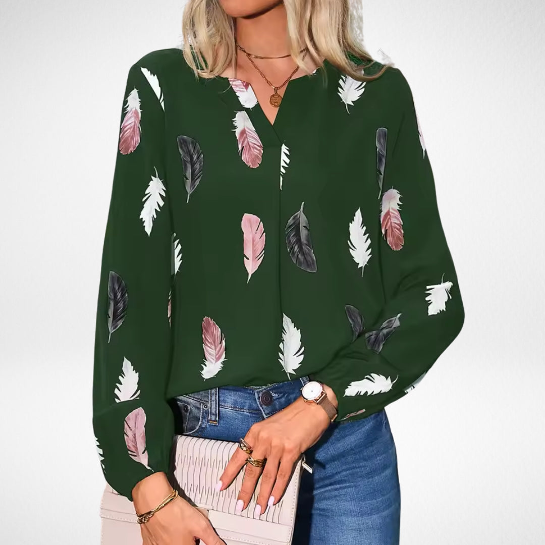 Nicole™ | Blusa con ajuste de confianza