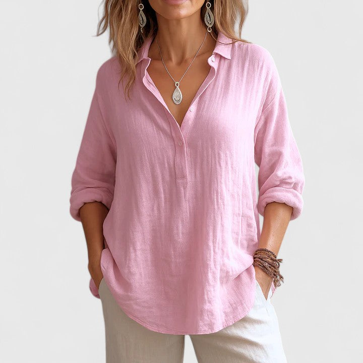 Franzina | Blouse confortable en lin