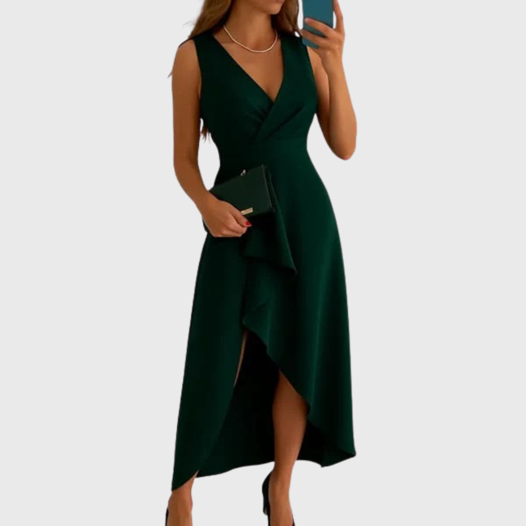 Carmel – Elegantní zavinovací šaty