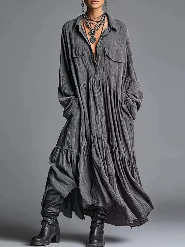 Women's Classic Casual Long Dress
