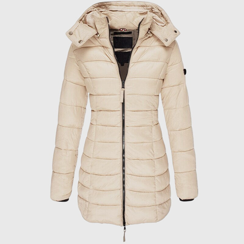 Justice | Chaqueta Larga de Plumas