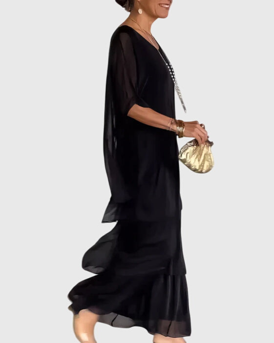 Susan™ | Dlouhé a splývavé elegantní šaty