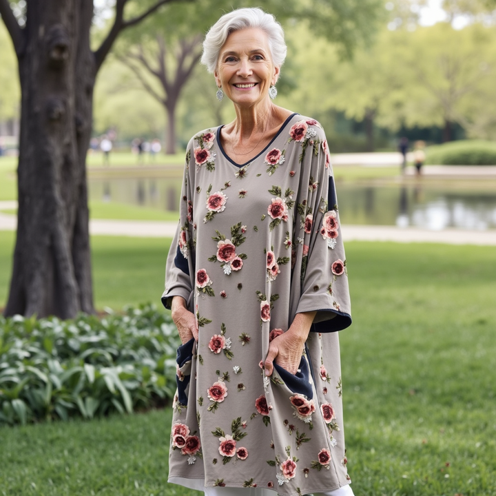 Layla™ -  Rose Printed Tunic