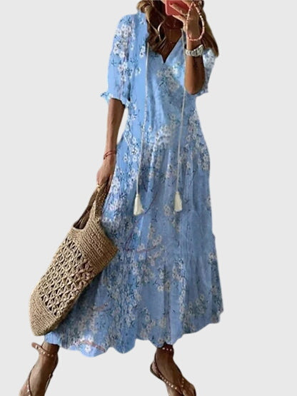 Amalia™ | Vestido Boho Vintage de Verano