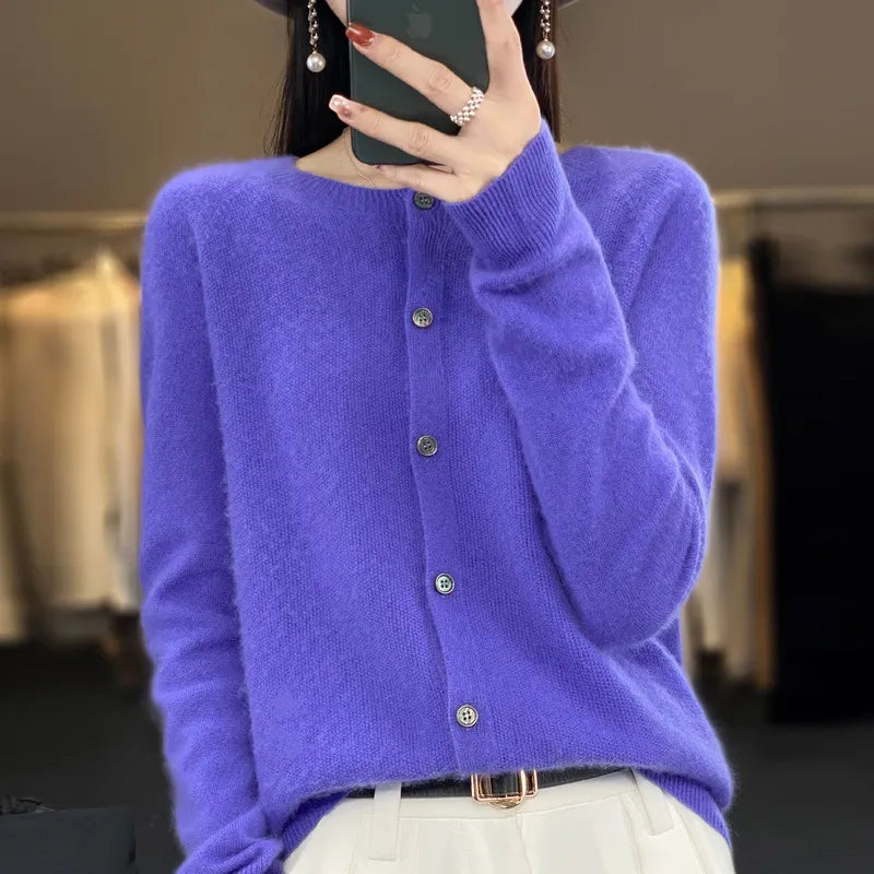 VIVIENNE I WARM COZY KNIT CARDIGAN