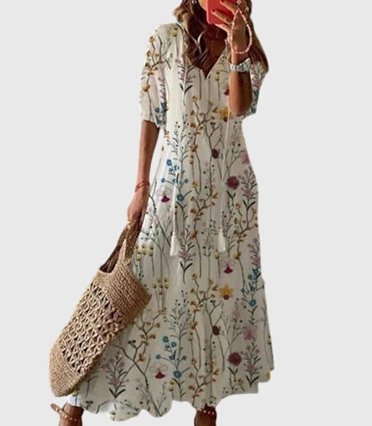 Amalia™ | Vestido Boho Vintage de Verano