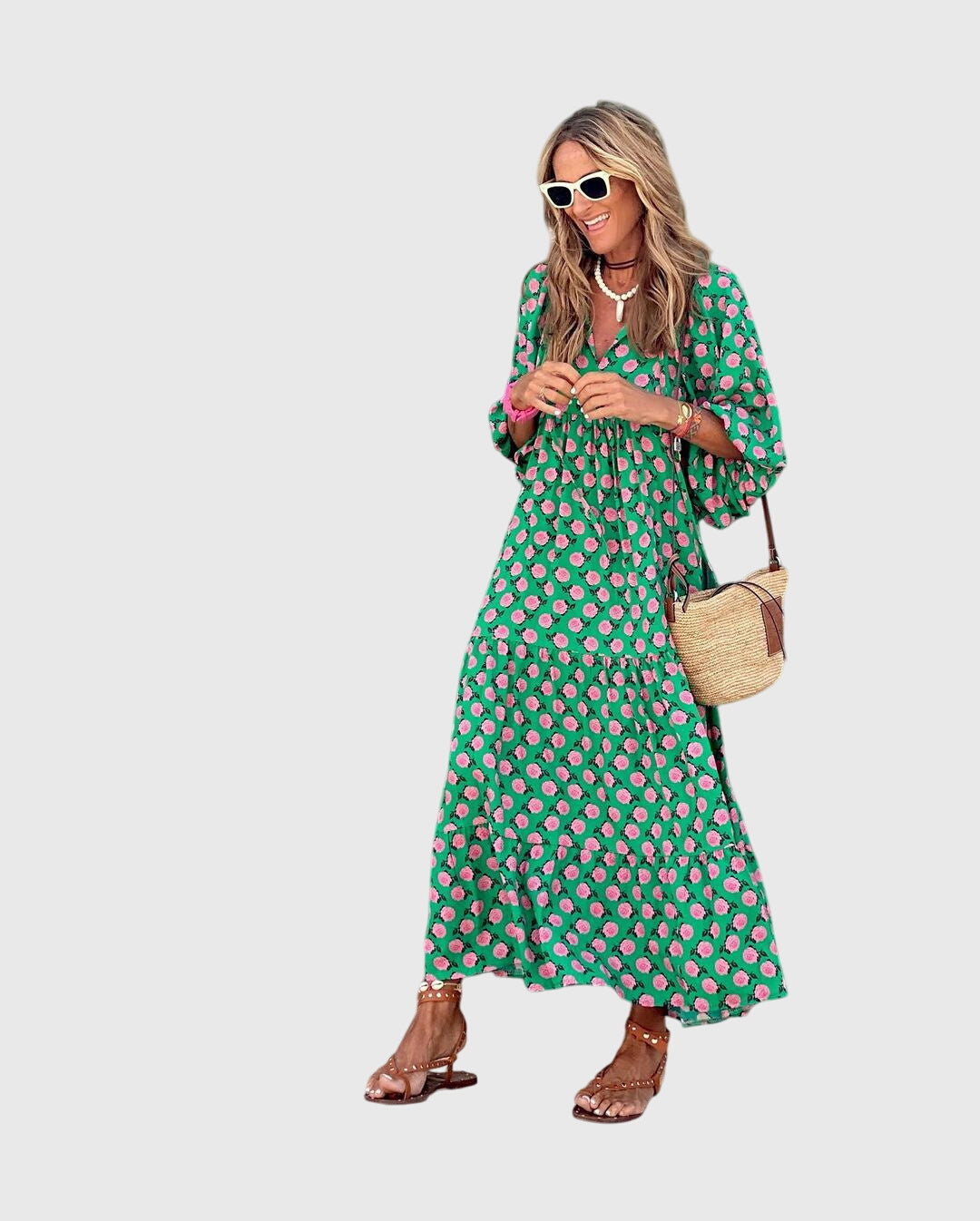 Sarah™ - Maxi šaty v boho stylu