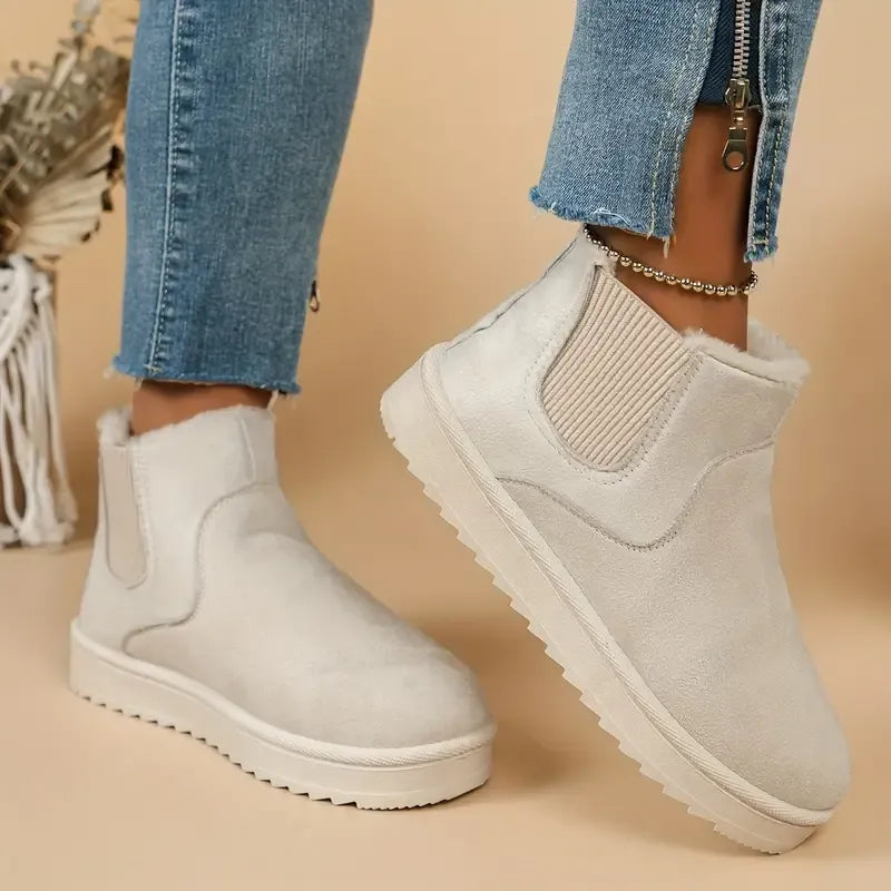 The Aspen Luxe Faux-Fur Ankle Boot