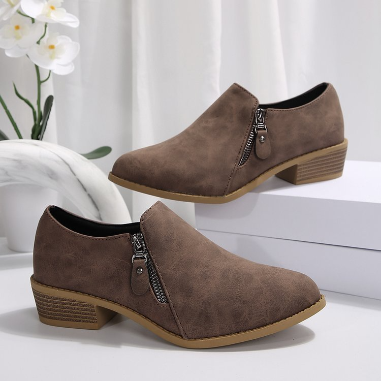 Loly - Botas Ortopédicas con Cremallera Lateral