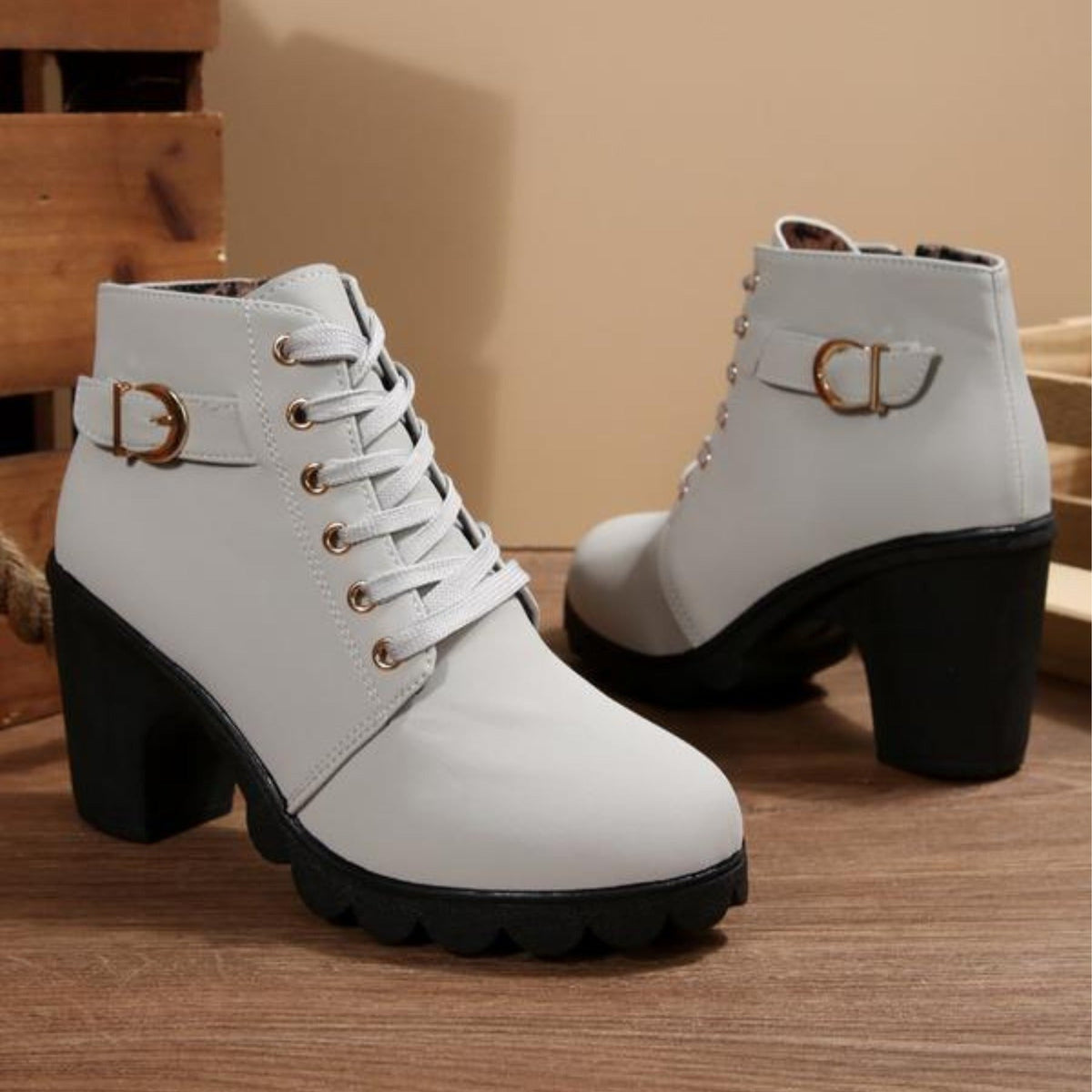 Harper™ | Bottes élégantes à talon carré