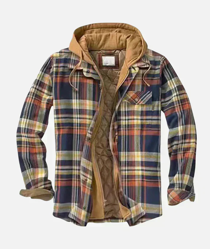 Savrani – Patchwork Plaid Jacket