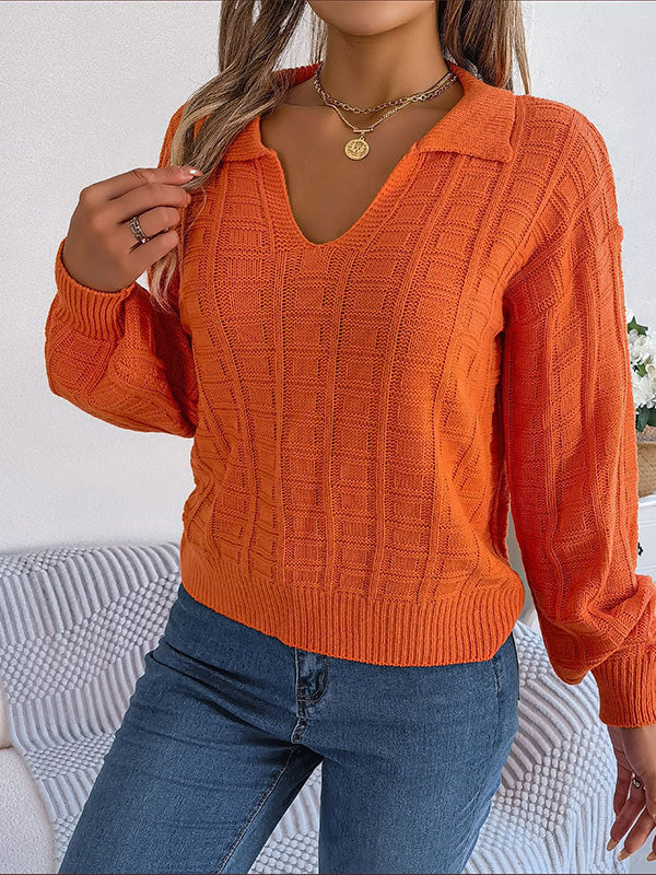 Carlee | Pull en maille vif