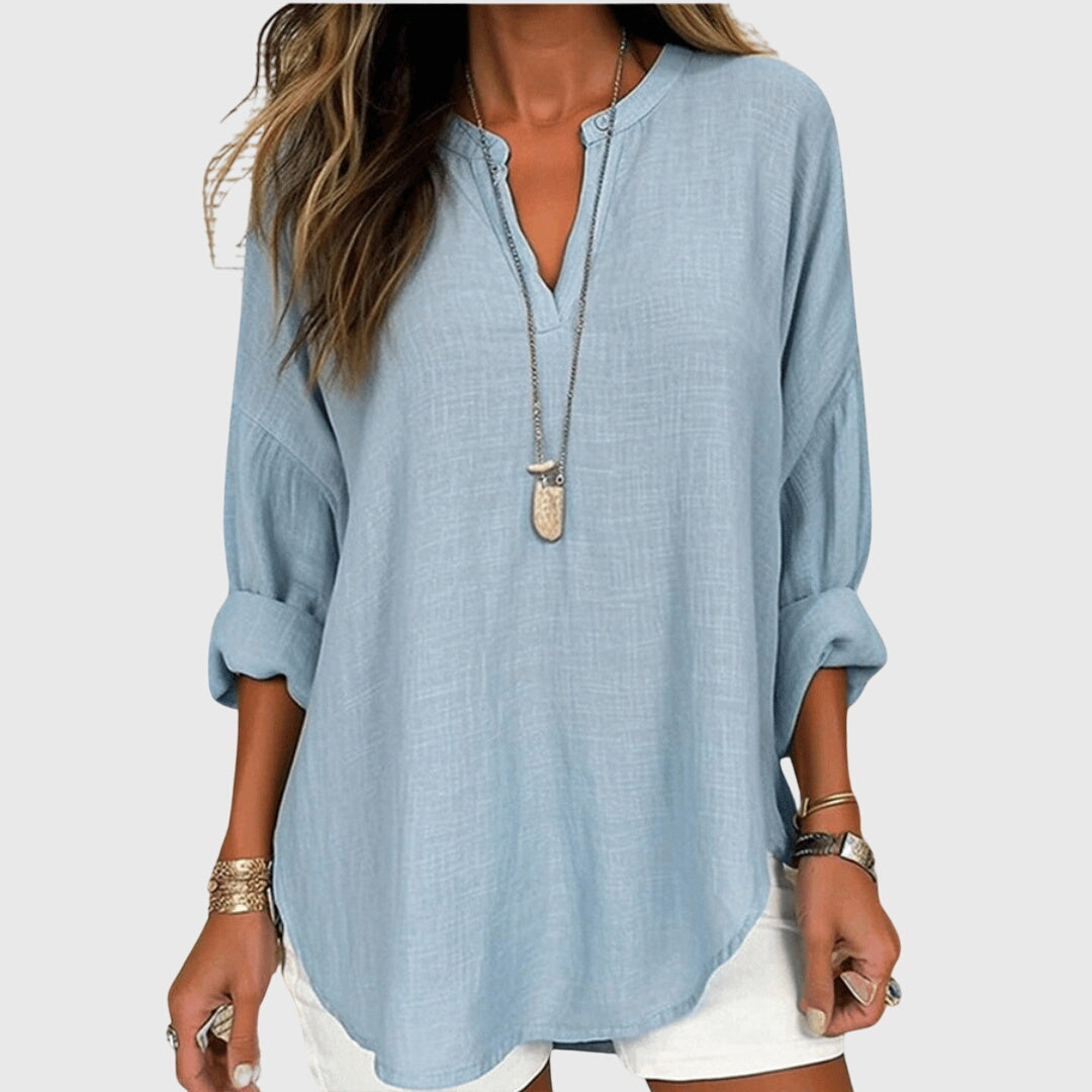 Lenara™ | Chemise de plage fluide et élégante