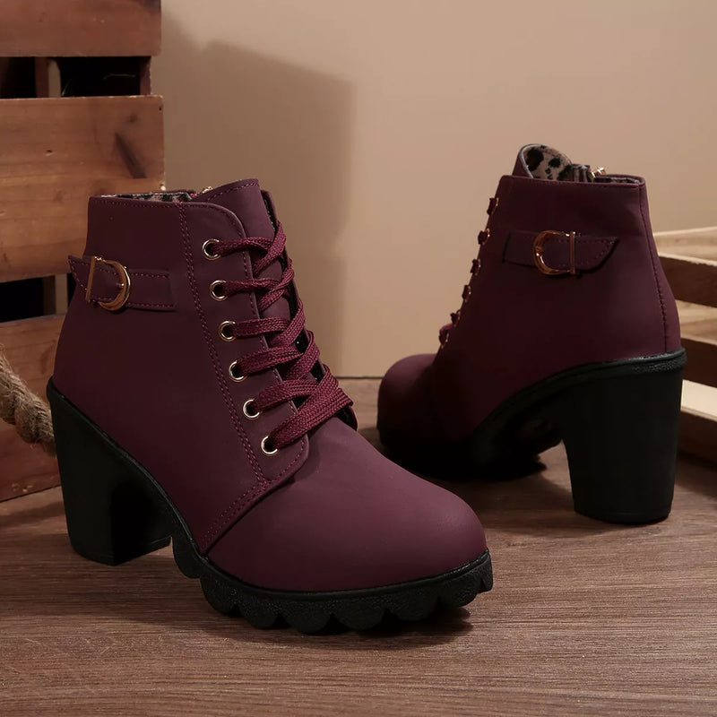 Harper™ | Bottes élégantes à talon carré