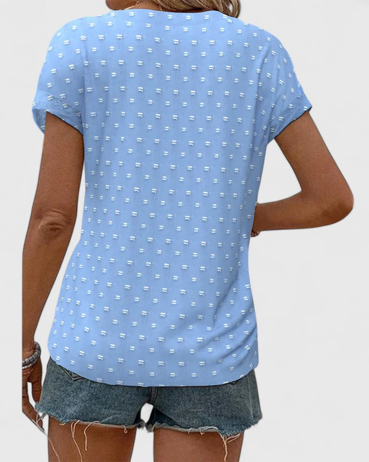 Miles | T-shirt col en V confortable