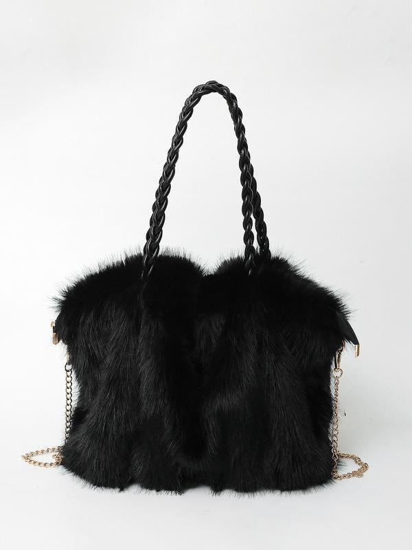 Bethany | Sac bandoulière en velours peluche