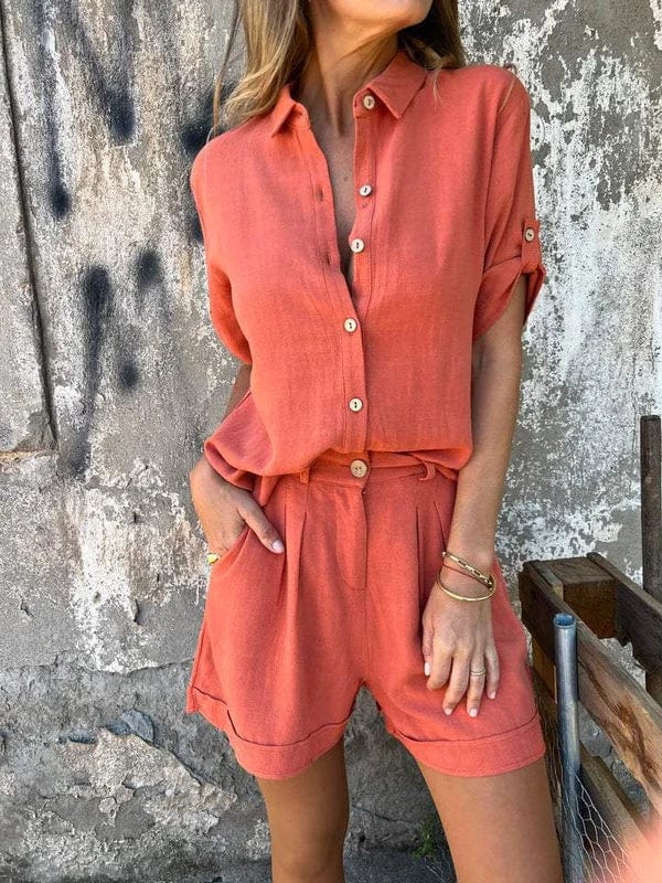 Auriana | Conjunto Luxe Breeze de Lino