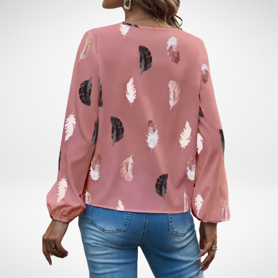 Nicole™ | Blusa con ajuste de confianza