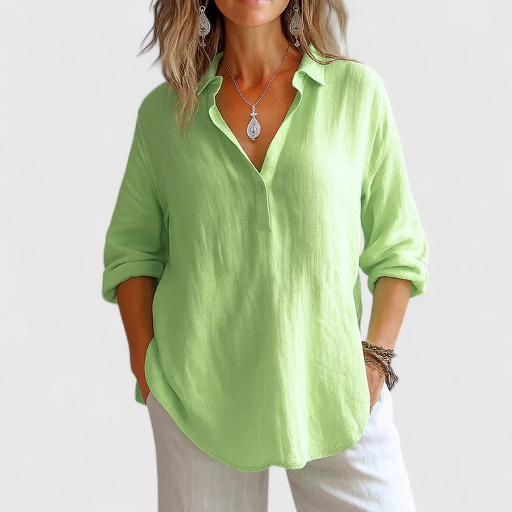 Franzina | Blouse confortable en lin
