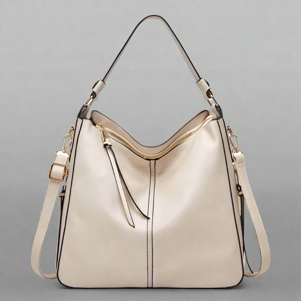 Cécile - Sac fourre-tout en cuir élégant