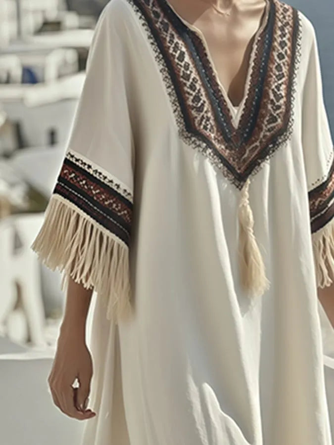 Women's Summer Cotton&Linen Dress