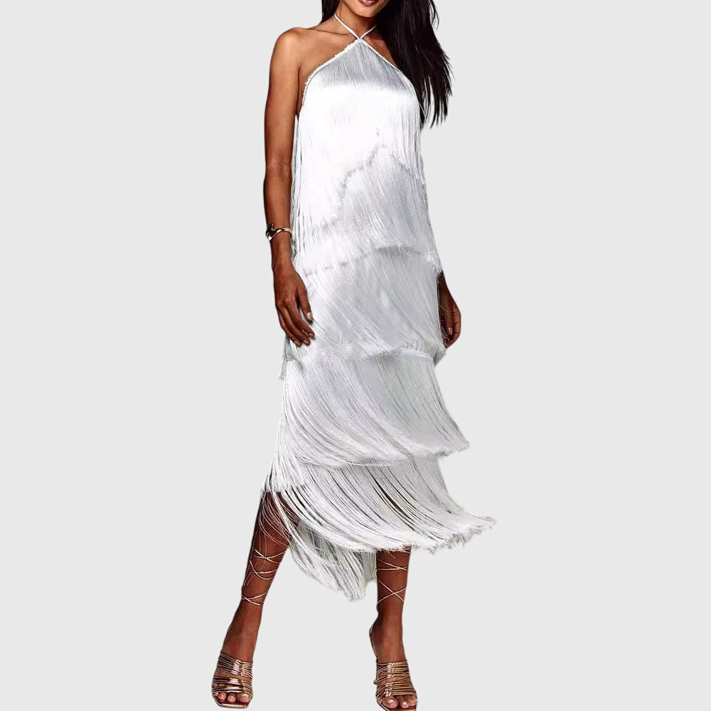 Artiselle™ - Robe à pompons