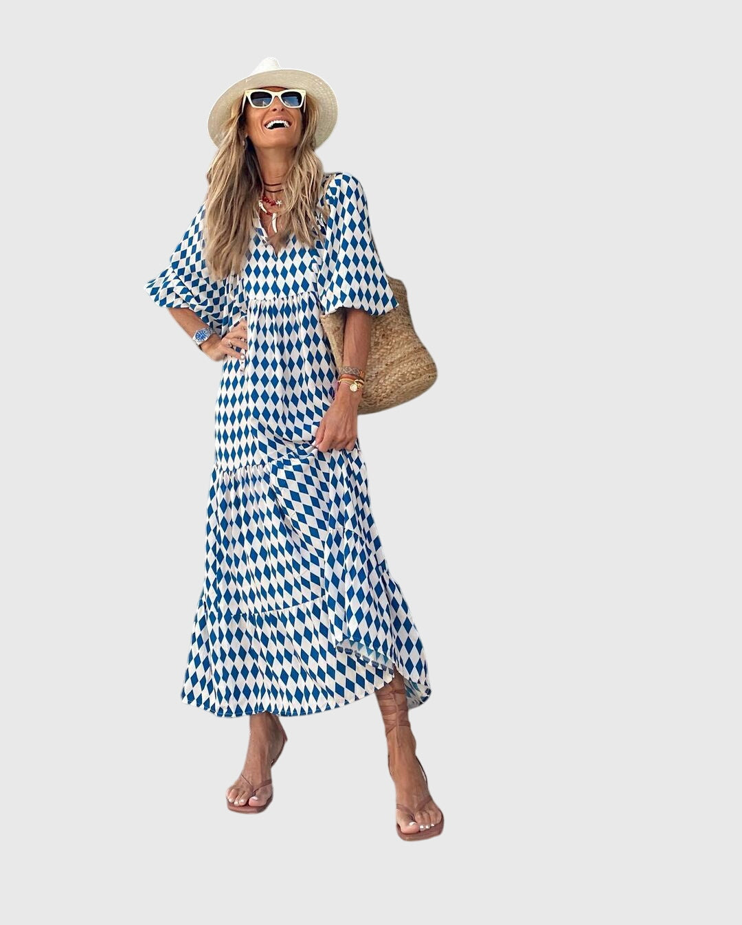 Sarah™ - Maxi šaty v boho stylu