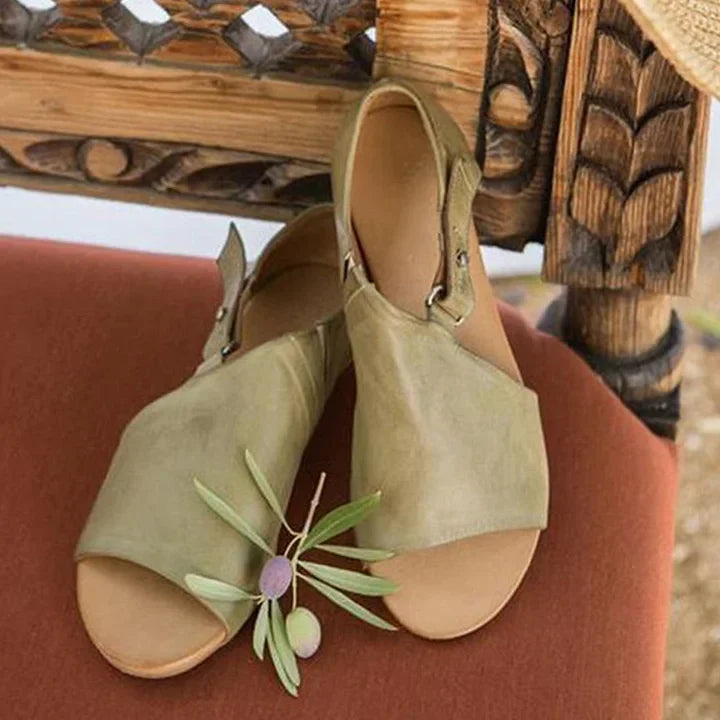 SANDALIAS OLIVA MINIMALISTAS