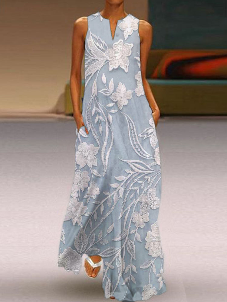 Camila™ - Vestido lujoso con estampado