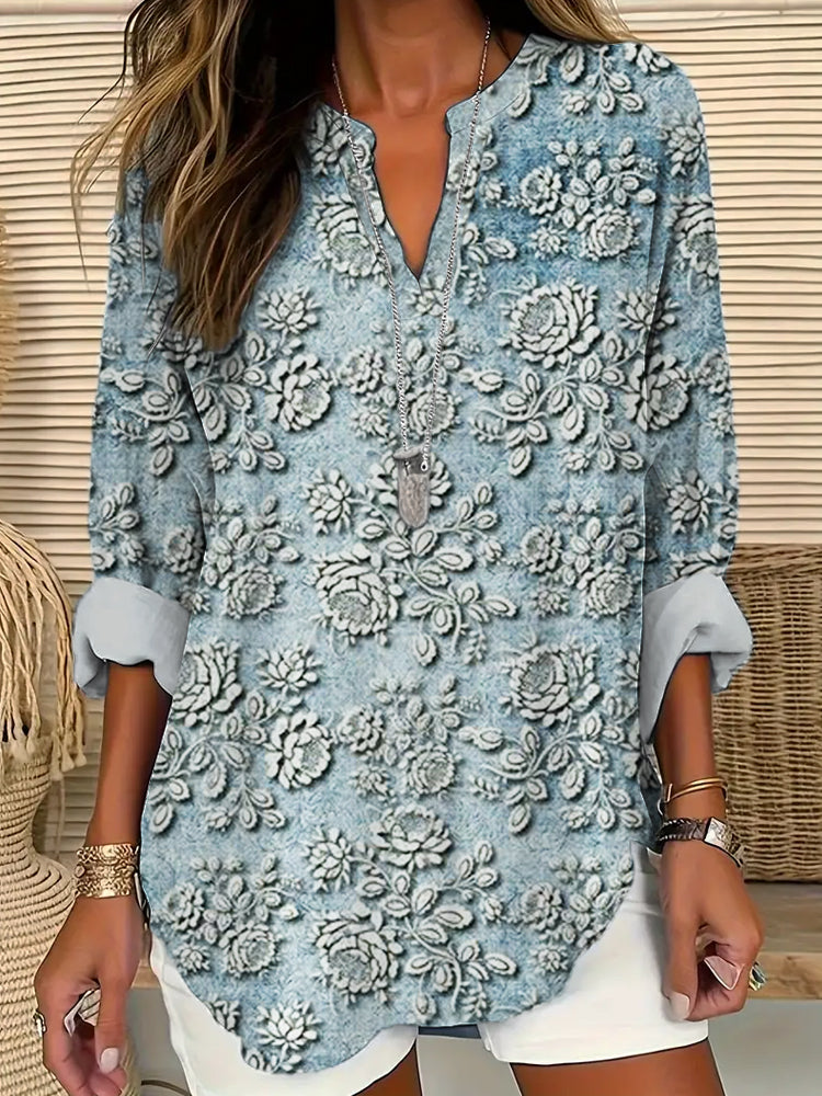 Marvella™ - Blouse Imprimée Petal Mist