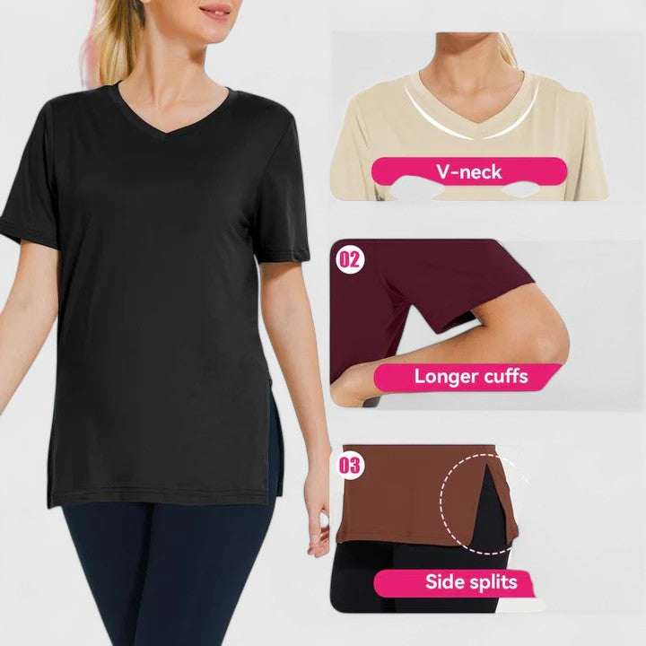 Samantha | Camiseta Cómoda (Paquete de 3)