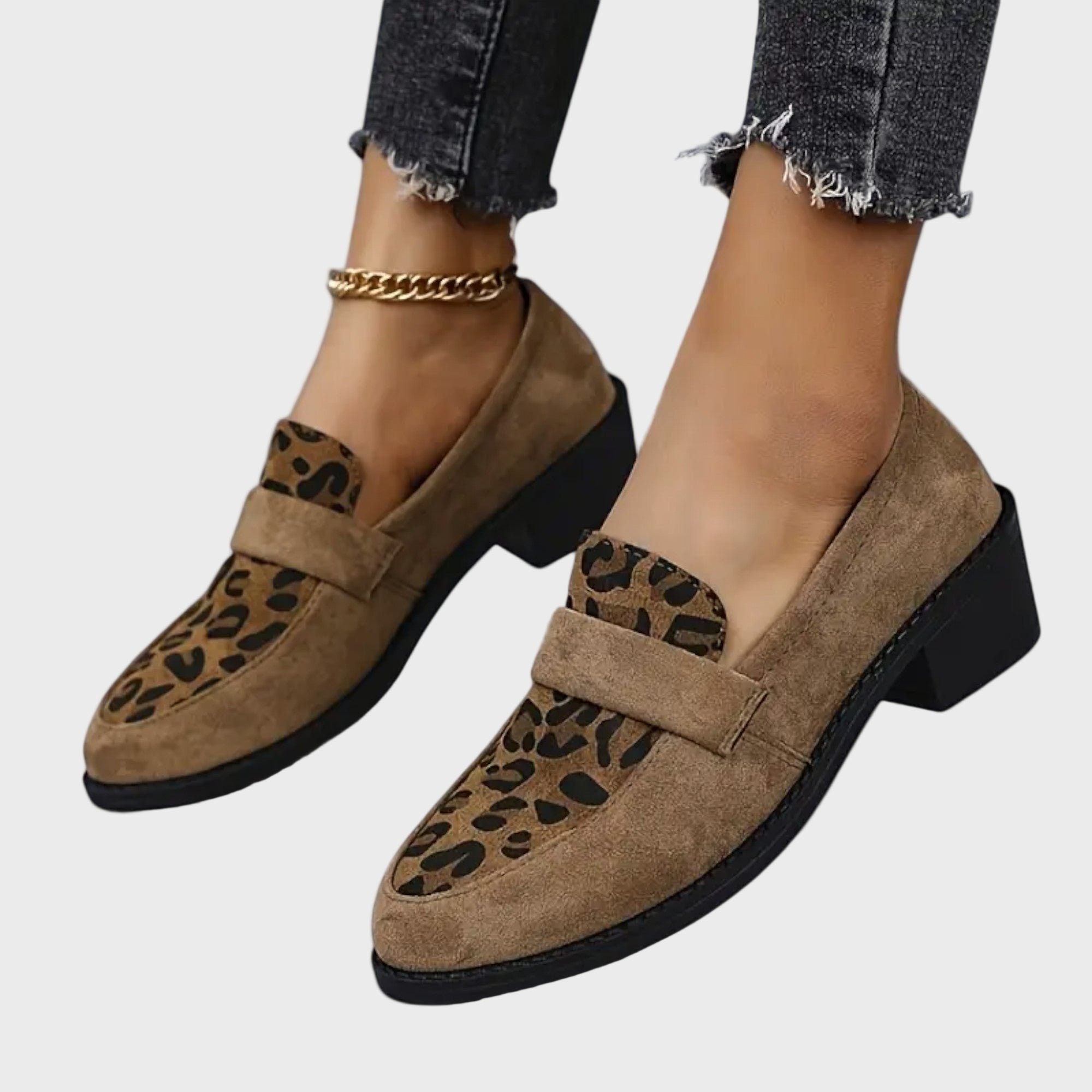 Mira | Ballerines Léopard Femme