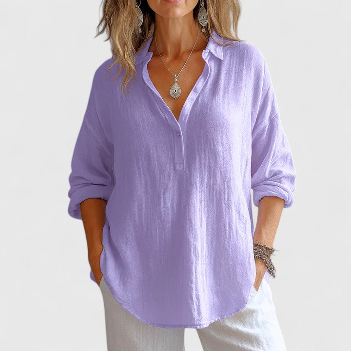 Franzina | Blouse confortable en lin