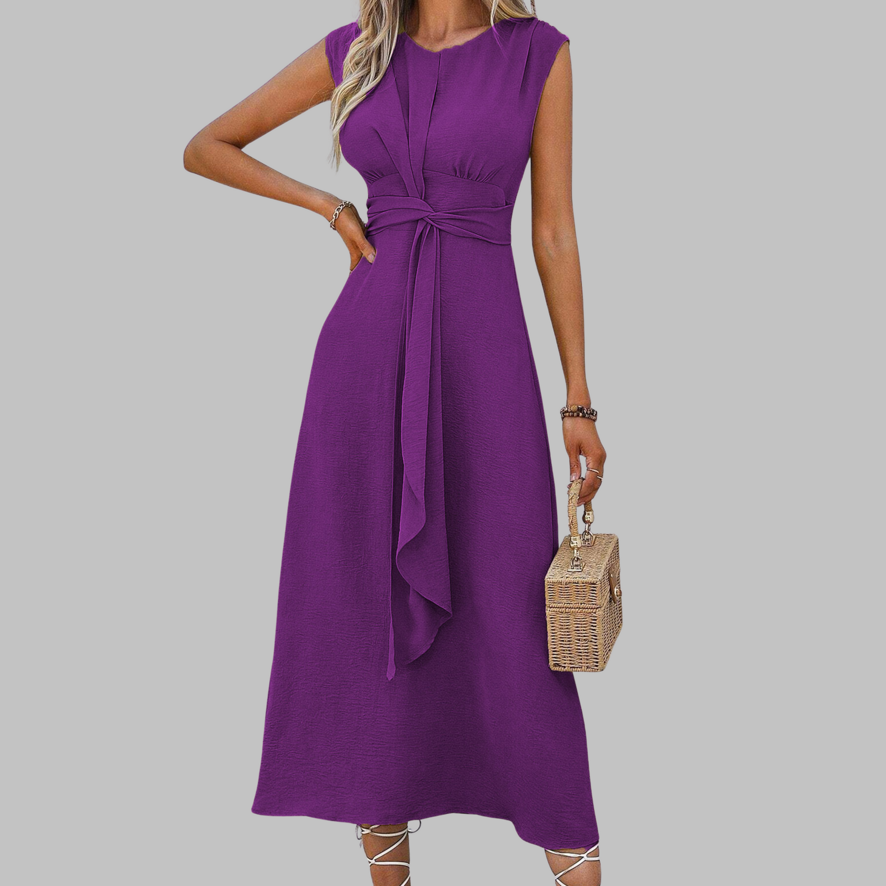 Stacey | Elegant Sleeveless Maxi Dress