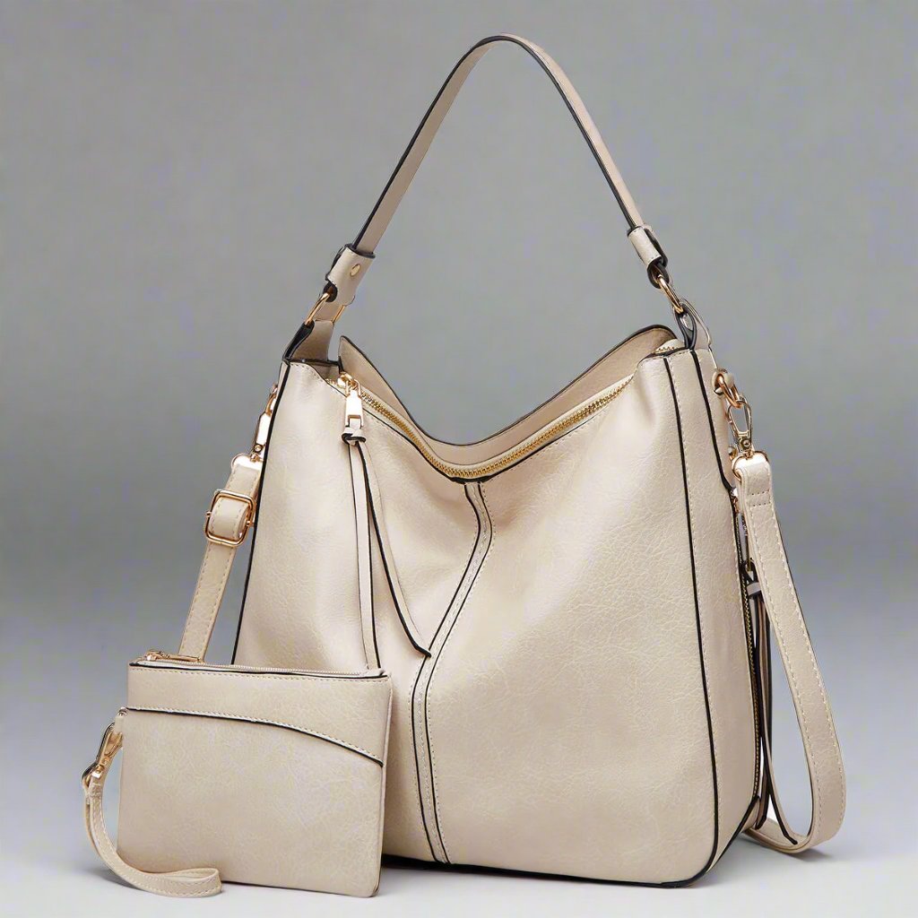 Cécile - Sac fourre-tout en cuir élégant