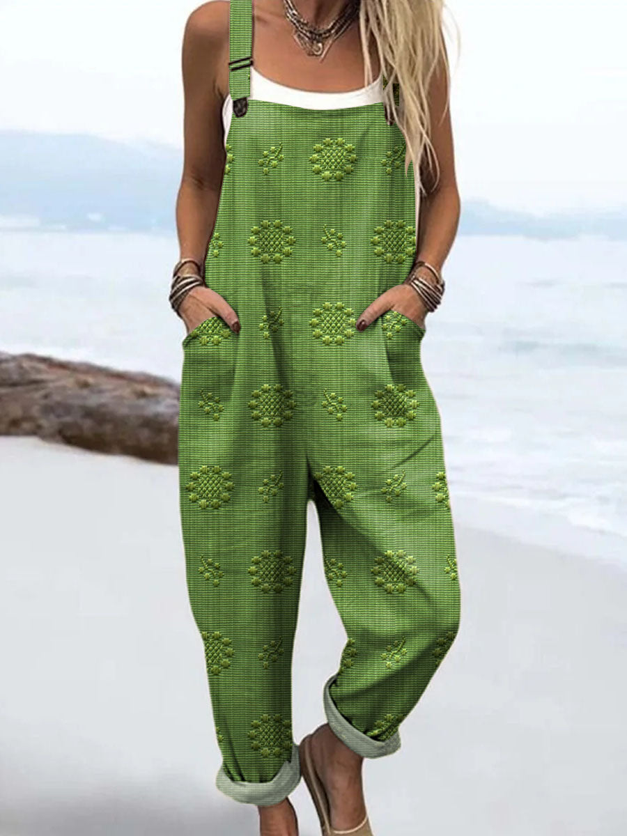 Freja | Relaxed Pattern Jumpsuit