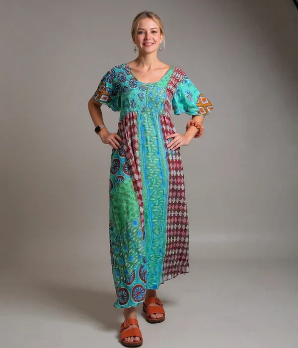 Corinne | Robe Bohème Colorée