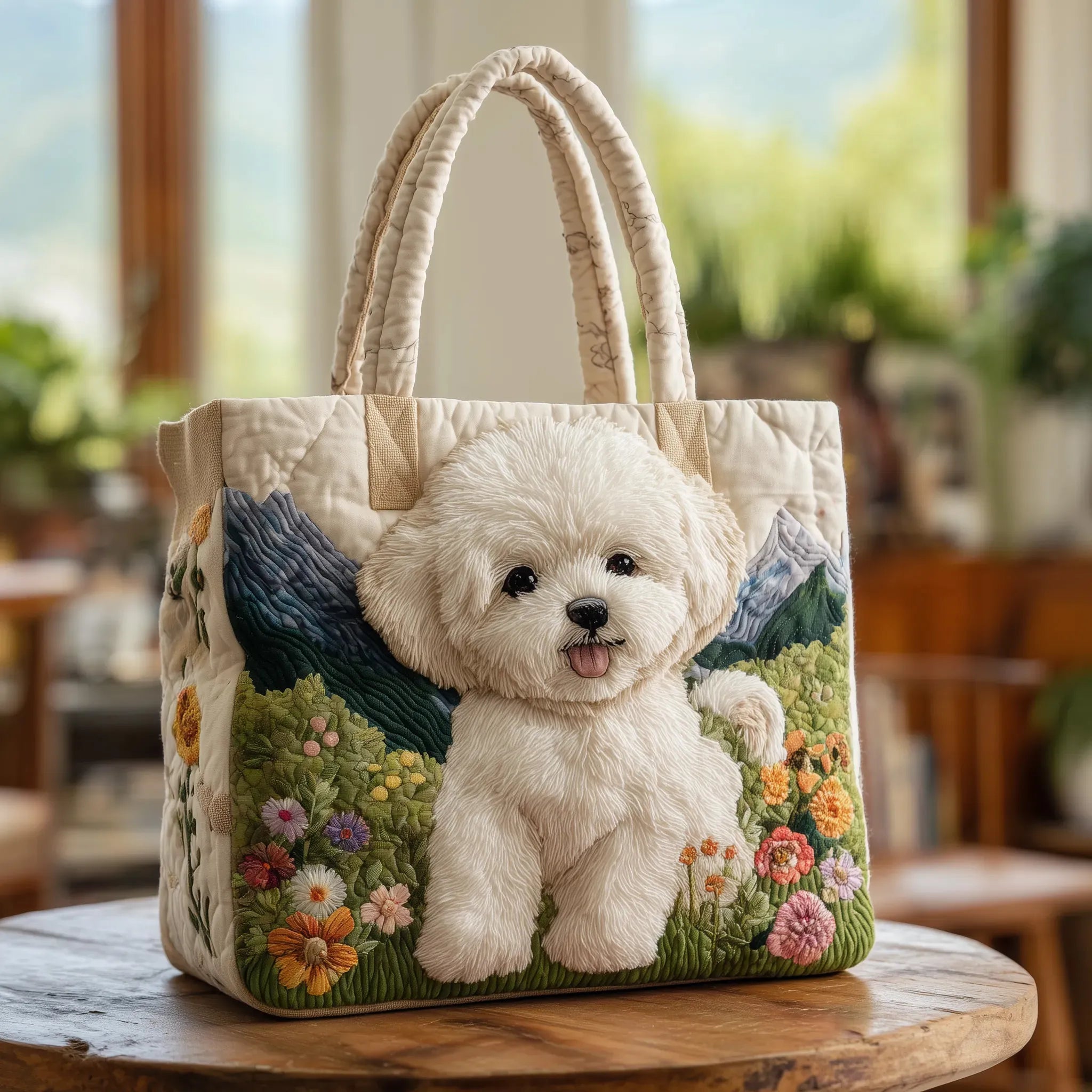 Artisanal Quilted Bag for Dogs