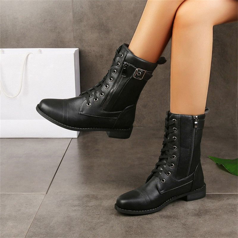 Bottes orthopédiques à fermeture éclair latérale Erica Toe