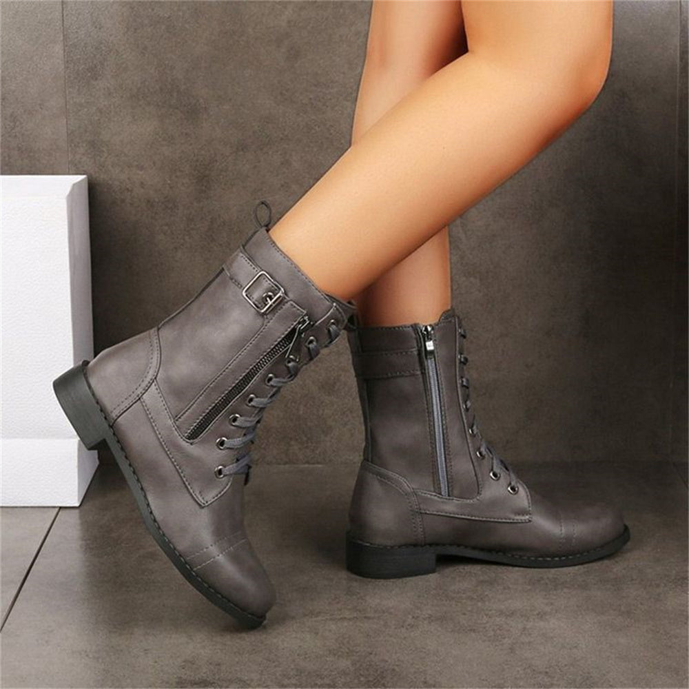 Bottes orthopédiques à fermeture éclair latérale Erica Toe