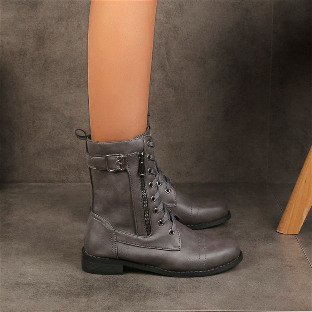 Bottes orthopédiques à fermeture éclair latérale Erica Toe