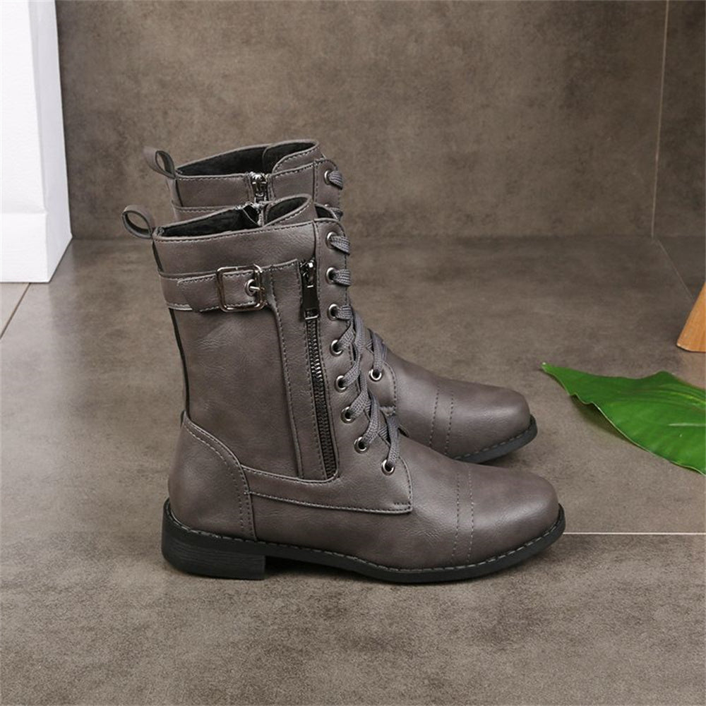 Bottes orthopédiques à fermeture éclair latérale Erica Toe