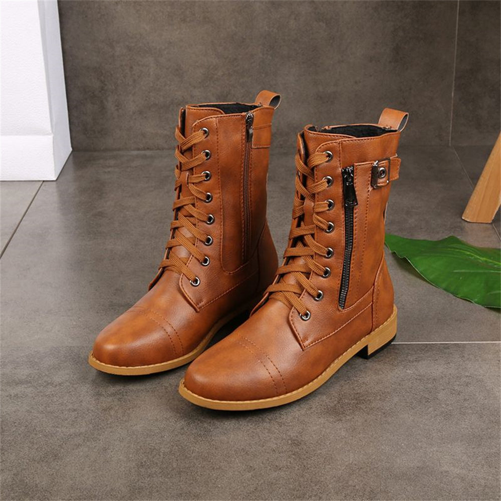 Bottes orthopédiques à fermeture éclair latérale Erica Toe