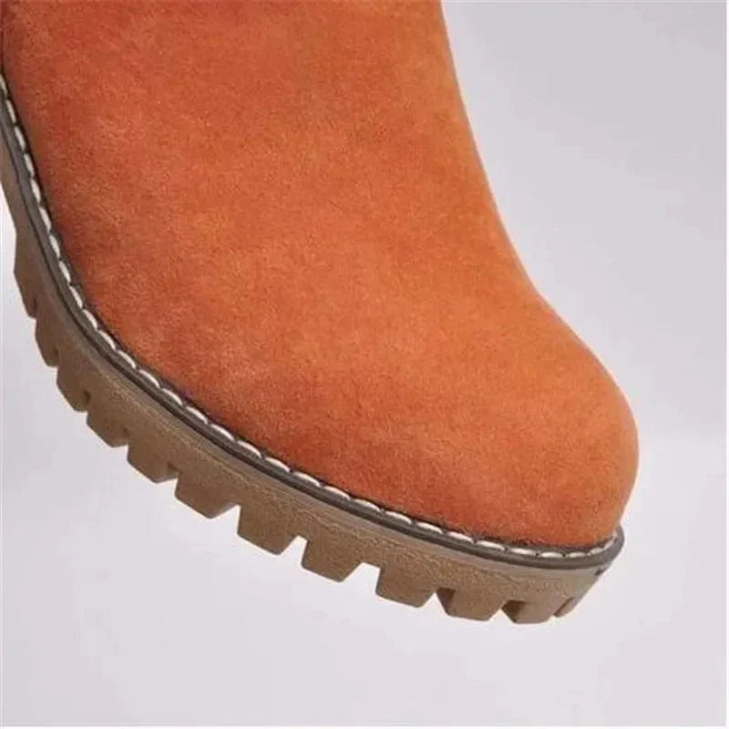 Claire® | Mid-Calf Wool Boots