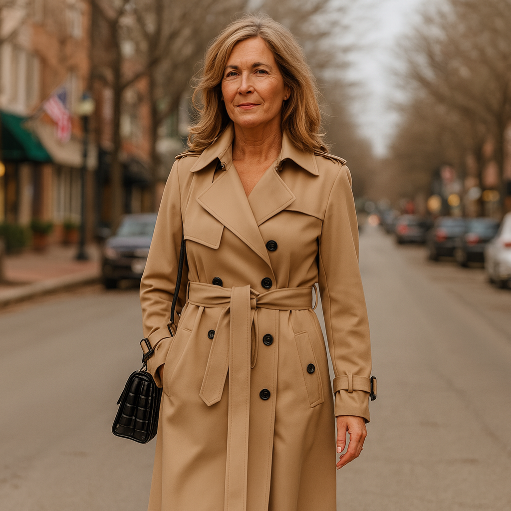 Jade | Trench-coat chic