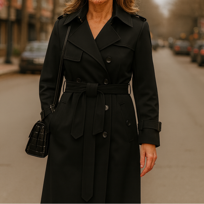 Jade | Trench-coat chic