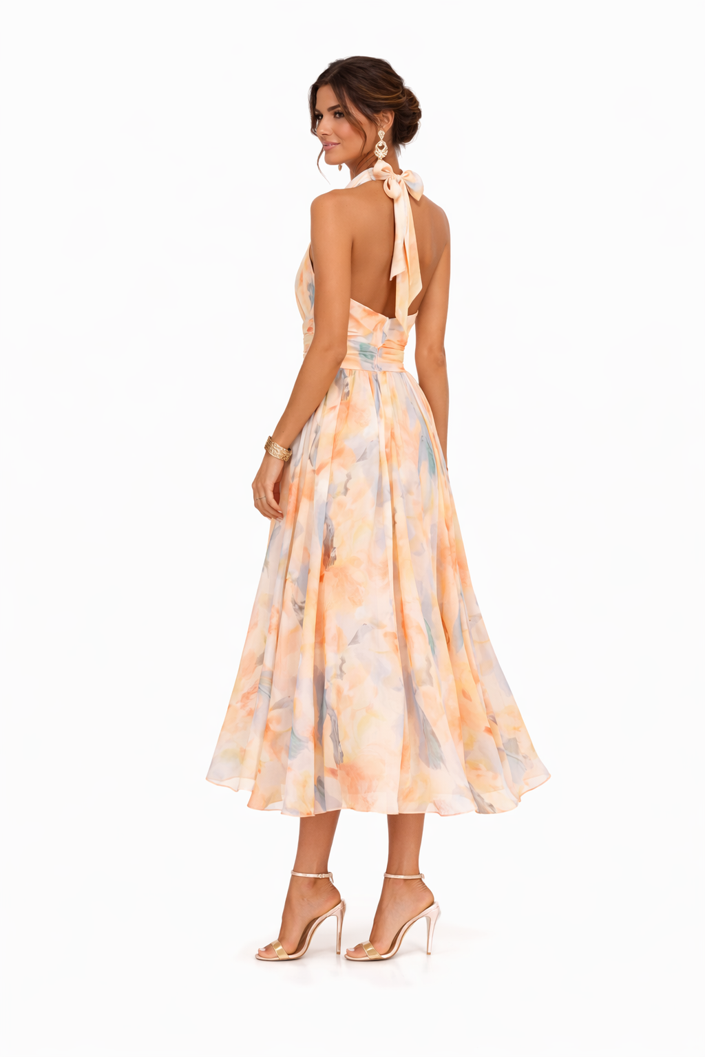 Esther™ | Robe Col Halter