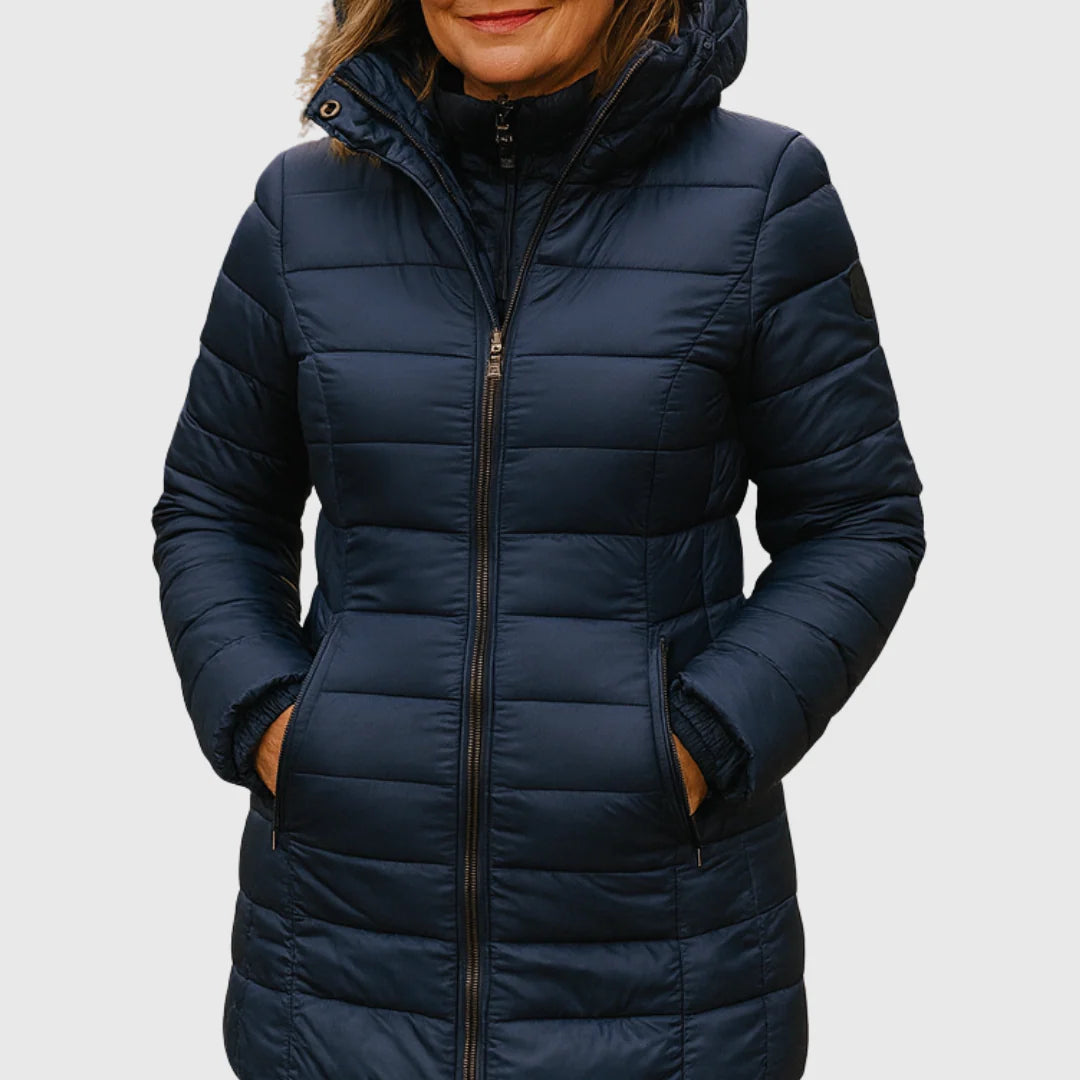 Justice | Chaqueta Larga de Plumas