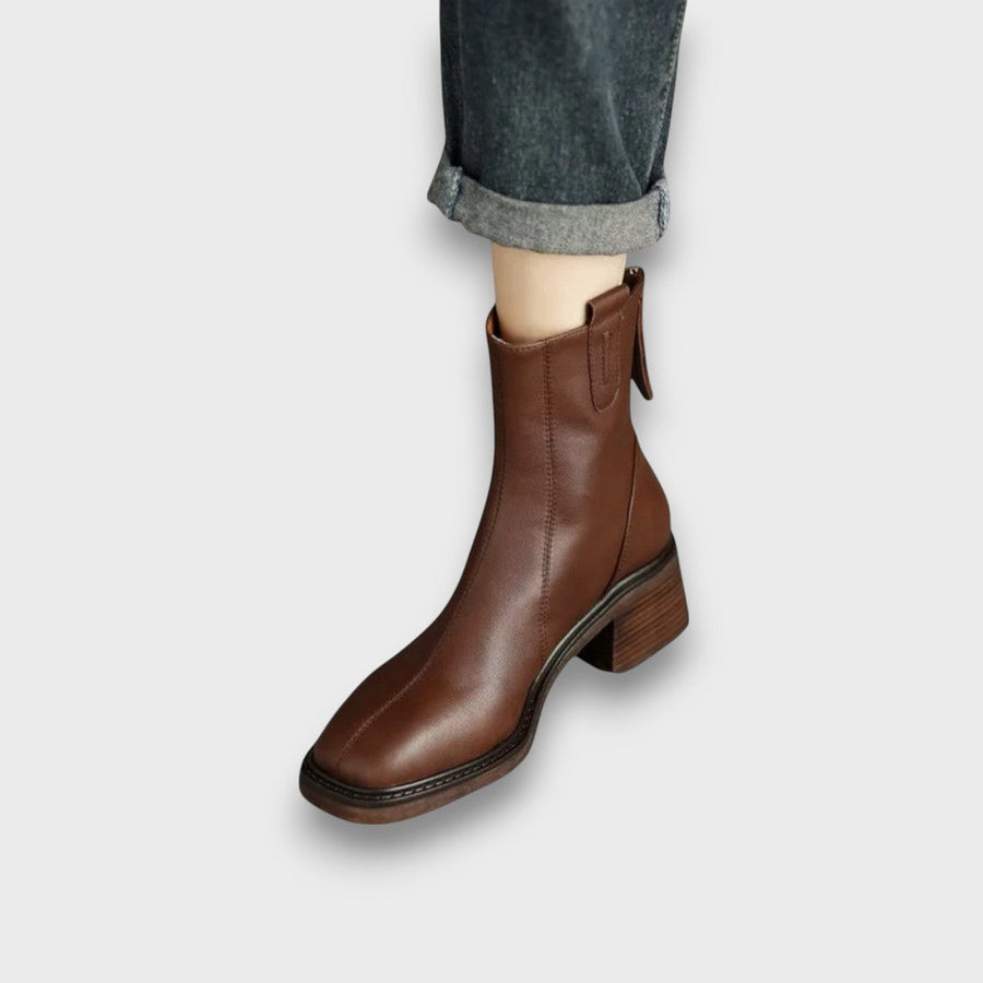 Fien | Bottines Classiques en Cuir